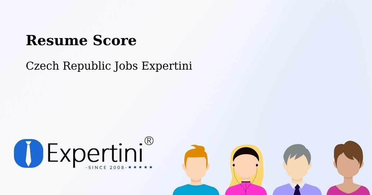 Resume Score - Czech Republic Jobs Expertini